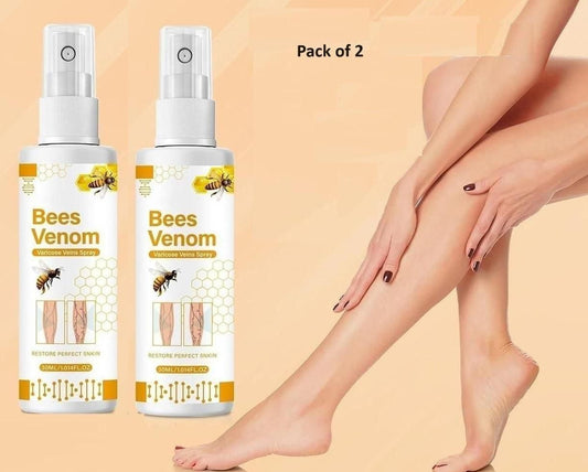 Bee Venom Spider Veins Relief Spray (Pack of 2)