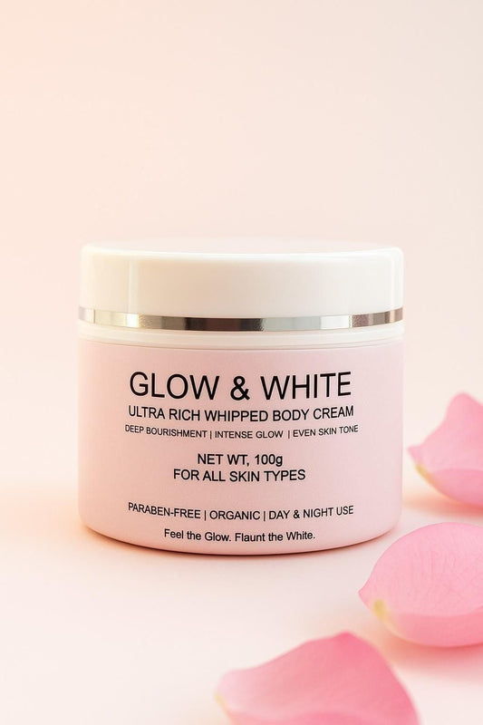 Glow & White Body Cream – Skin Brightening (Pack of 2)